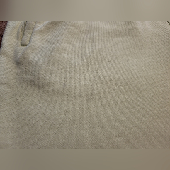 Adidas Men's Essential Fleece Shorts Yellow Zip Pockets Sweat Shorts Sz M - Picture 12 of 12